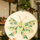Kwiecista ćma floral ecru, haft w tamborku 20 cm