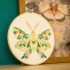Kwiecista ćma floral ecru, haft w tamborku 20 cm