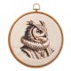 Sir Owlerton, haft w oprawie 20 cm