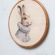 Sir Rabbit, haft w oprawie 20 cm
