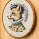 Sir Foxley, haft w oprawie 20 cm