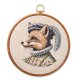 Sir Foxley, haft w oprawie 20 cm