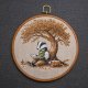 Badger Book Lover, haft w oprawie 20 cm