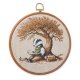 Badger Book Lover, haft w oprawie 20 cm