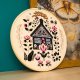 Sielska chata - haft w tamborku 20 cm