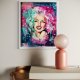 Marilyn Ikona pop art obraz w ramce plakat