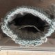 Torebka WOOLLY z wełny swojskiej z grubym splotem i frędzlami