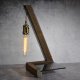 Lampa stołowa Wood & Glass