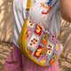 Pikowana torebka nerka crossbody Amalfi