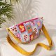 Pikowana torebka nerka crossbody Amalfi