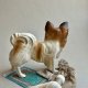 Rarytas! ❤ Vintage Coopercraft ❤ Papillon Dog - Spaniel