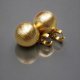 Alloys Collection  /Ball gold/ - kolczyki
