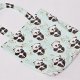 Torba na zakupy shopperka ekologiczna torba zakupowa na ramię bawełniana torba panda