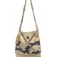 torebka COUNTRYGIRL ze skórzanymi frędzlami w kolorze CAMEL