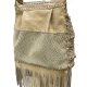 torebka COUNTRYGIRL ze skórzanymi frędzlami w kolorze CAMEL