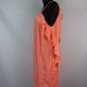H&M letnia luźna neonowa prosta sukienka / 38