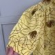 Vintage 90s Żółta Bluzka Kokarda L Limonkowa Retro Puff Sleeves Retro