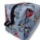 Kosmetyczka męska duża kosmetyczka podróżna wodoodporna saszetka etui organizer auta retro