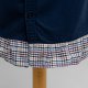 Granatowa spódnica, która jest idealną bazą do biura i na spotkania