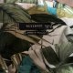 Koszula Biała w Zielone Liście i Kwiaty Reserved Tropikalna Jungle Safari Oversize 34