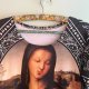 bluzka art print Madonna z Dzieciątkiem paisley gothic L SWAG