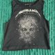 Top bluzka Metallica Y2K Crop Top Rock Grunge Alternative Festival Skull czaszka