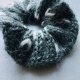 Scrunchie wełniane w ciapki