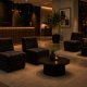 Fotel Lounge NOIR – ręcznie wykonany fotel designerski