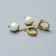 Pearls [white] perły vol. 26 - kolczyki