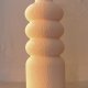 Verta | Minimalistyczny wazon na kwiaty w stylu Japandi i Scandi | Handmade & 3D Printed - Kolor Cream