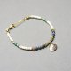 Sea collection /white seashell/ 23.06.25/ bransoletka