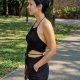 Top AMELIA czarny