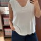Biały bawełniany top z koronkowym dekoltem Plus Size 7XL 8XL 9XL Avenue