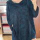 Wzorzysta tunika z szerokim golfem Plus Size 8XL 9XL 10XL Catherines