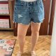 Jeansowe szorty z przetarciami Plus Size XXL XXXL 4XL Wild Fable