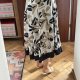 Jedwabna spódnica midi w kwiatowy wzór Plus Size 3XL 4XL 5XL Coldwater Creek