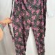 Wiskozowe spodnie palazzo w kwiatowy wzór Plus Size 7XL 8XL 9XL Janina