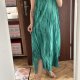 Bawełniana sukienka maxi z asymetrycznym dołem Plus Size 7XL 8XL 9XL Terra & Sky