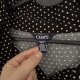Sukienka midi w groszki z kołnierzykiem Plus Size 7XL 8XL 9XL Chaps