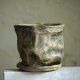 ŚLADY NATURY IV_doniczka ceramiczna_niebieskości