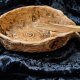Ceramiczna misa rytualna na Palo Santo - Podstawka pod kadzidła z runą Berkano