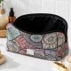 Kosmetyczka damska duża kosmetyczka podróżna wodoodporna saszetka etui organizer mandala ornament
