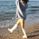 SWETER OVERSIZE ICY BLUE