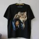 Koszulka Indianka i wilk Vintage Wolf T-shirt, Wolves t-shirt, Wild T-shirt, Hippie shirt,