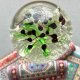 ❤ Very unique! ❤ Underwater world - tadpoles ❤ Vintage Crystal Paperweight