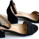 Buty zamszowe skóra