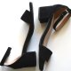 Buty zamszowe skóra