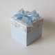 Pamiątka Chrztu Świętego dziecka exploding box kartka 3d