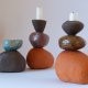Ceramiczny świecznik