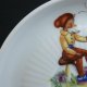 Vintage porcelana Chodzież spodek dla dzieci talerzyk prl krasnoludek